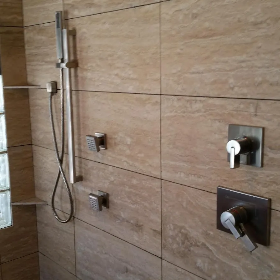 Shower fixture installation for Frozen Pipe Repair in Macon
